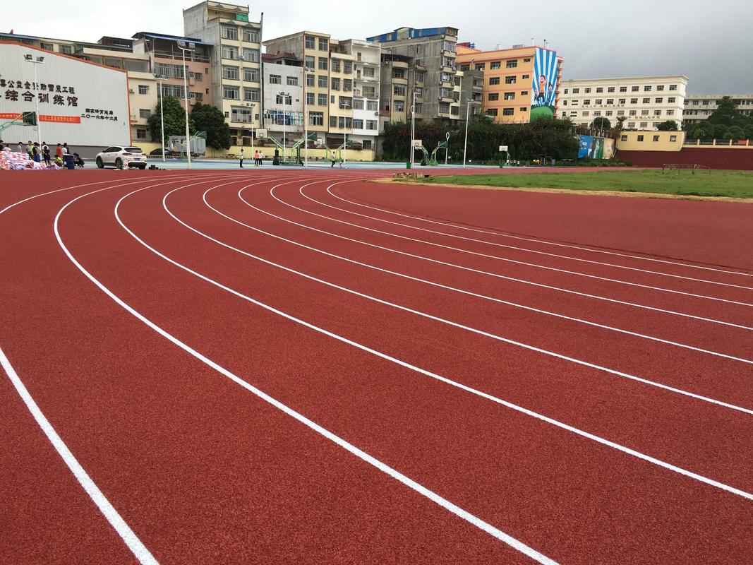 云浮市人造草坪塑胶跑道材料 - 厂家